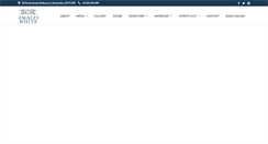 Desktop Screenshot of amalfiwhite.com